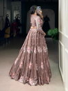 NNK1143 Fendi With Sequins And Thread Embroidery Work Lehenga With Blouse Wholesale Market In Surat